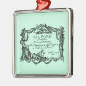 ベルサイユ – グランドボールの装飾 メタルオーナメント (左)