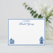 ベルサイユ シノワズリー ジンジャージャー モノグラム Z サンキューカード (スタンド正面)