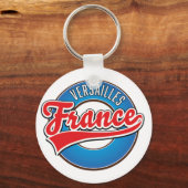 ベルサイユ・フランスのロゴ キーホルダー (正面)