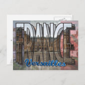 ベルサイユ、フランスはがき ポストカード (正面/裏面)