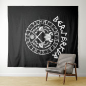 ベルサークバイキングドイツ語ルネの北欧神話 タペストリー (インサイチュ(横))
