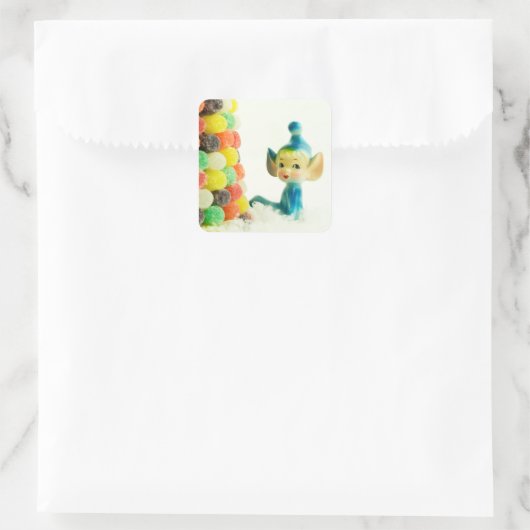 ベルザピクシー小妖精や小人 スクエアシール (バッグ)