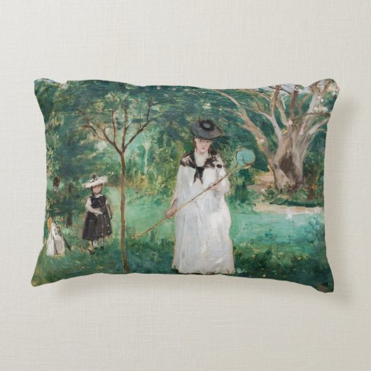 ベルザモリソザバタフライ狩り アクセントクッション (裏面)