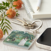 ベルザモリソザバタフライ狩り キーホルダー (正面右)