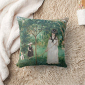 ベルザモリソザバタフライ狩り クッション (ブランケット)