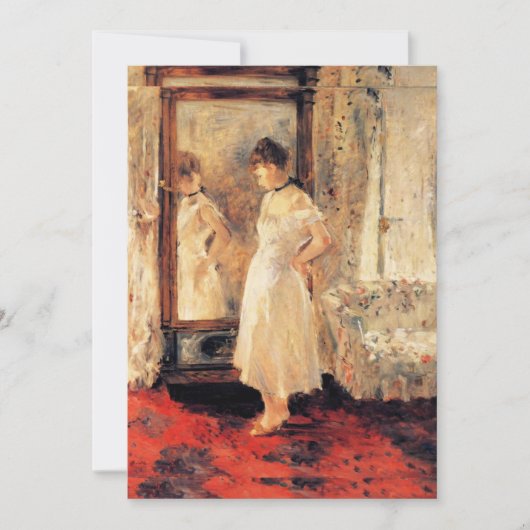 ベルザモリソットザサイケ鏡 招待状 (正面)