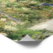 ベルザモリソット – バラトレミエールHollyhocks 1884 ポスター (角)