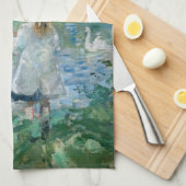 ベルザモリソト – 湖の横 キッチンタオル (四つ折り)