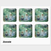 ベルザモリソト – 湖の横 スクエアシール (シート)