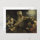 ベルシャザルの宴 ポストカード (正面/裏面)