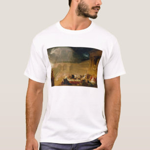 ベルシャザルの饗宴(キャンバスの油) Tシャツ