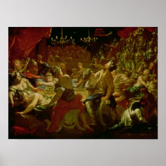 ベルシャザールの饗宴 ポスター (正面)