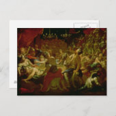 ベルシャザールの饗宴 ポストカード (正面/裏面)