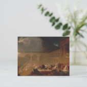 ベルシャザールの饗宴 ポストカード (スタンド正面)