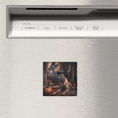 ベルジアンマリノア カボチャ ハロウィン スケアリー マグネット (インサイチュ (食洗機))