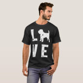 ベルジアン・グリフォン・ラブ 1 Tシャツ (正面フル)