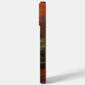 ベルジアン・シェパードと落ちる紅葉にインスパイアされたデザイン Case-Mate iPhoneケース (裏面 / 左)