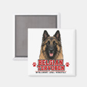 🐾 ベルジアン・タービュレン所有者ギフト🐾 マグネット (正面/裏面)