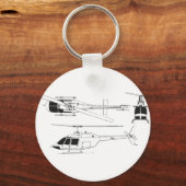 ベルジェットレンジャー キーホルダー (正面)