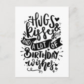 ベルジャルダグスカートハグズキス&誕生日ウィッシュ シーズンポストカード (正面)