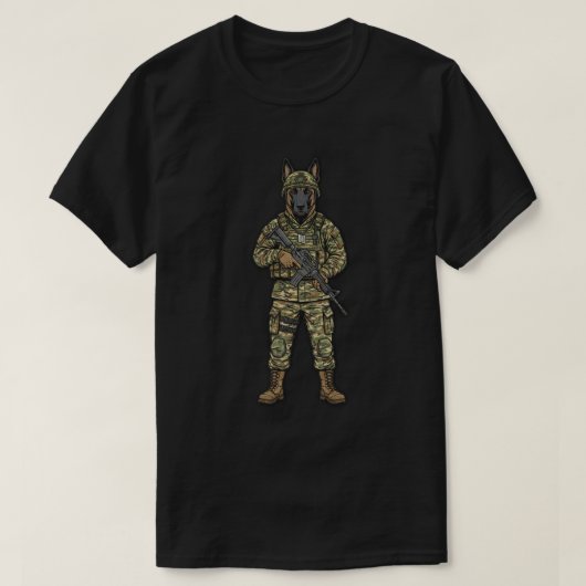 ベルジャンマリノアの兵士 Tシャツ (デザイン正面)