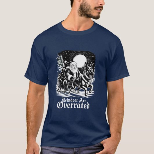 ベルジャン・マリノアのクリスマストリトンはいまいち Tシャツ (正面)
