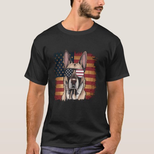 ベルジャン・マリノア 7月4日 Tシャツ (正面)