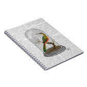 ベルジャーに入った鳥 ノートブック (右側)