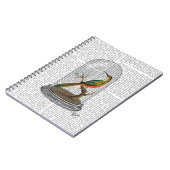 ベルジャーに入った鳥 ノートブック (左側)