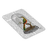 ベルジャーの鳥 マグネット (右側)