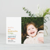 ベルズオンボブテールホリデーフォトカード シーズンカード (スタンド正面)