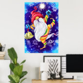 ベルズポスター付きクリスマス格言- 絵画's ポスター (ホームオフィス)