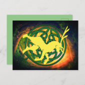 ベルタイン – 5月フェスティバル成長 ポストカード (正面/裏面)