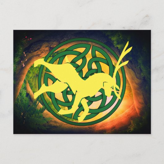 ベルタイン – 5月フェスティバル成長 ポストカード (正面)