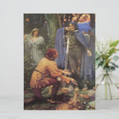 ベルタッチョの花嫁（エドワード・ロバート・ヒューズ著） カード (スタンド正面)