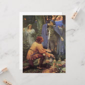 ベルタッチョの花嫁（エドワード・ロバート・ヒューズ著） カード (正面/裏面インサイチュ)