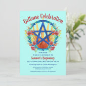 ベルタネファイア星形五角形サマーフローラサバットパーティー 招待状 (スタンド正面)