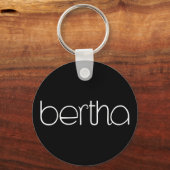 ベルタホワイトキーチェーン キーホルダー (正面)