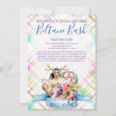 ベルタンバッシュフローラ春プレイド5月の日 招待状 (正面)