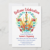 ベルタンメイポールサマーフローラサバットパーティー 招待状 (正面)