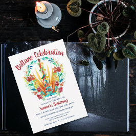 ベルタンメイポールサマーフローラサバットパーティー 招待状