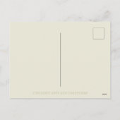 ベルタン地平線折り畳みグリーティングカード シーズンポストカード (裏面)