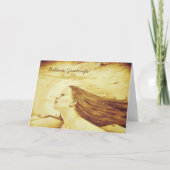 「ベルタン挨拶」 カード (正面)