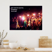 ベルタン火災フェスティバルメークイーン行列 ポスター (キッチン)