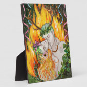 ベルタン神と女神 | Wicca祭壇写真 フォトプラーク (側面)