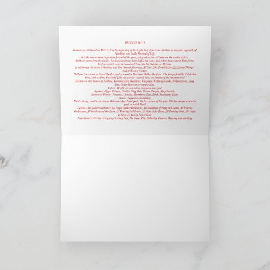 ベルタン シーズンカード (内部)