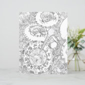 ベルタン・プリアピックワンドトスゲームWiccaカラーリングページ (スタンド正面)