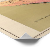 ベルチャー鉱山ロードの垂直断面 ポスター (角)