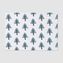 ベルツリーパターンシンプルパステルブルーホリデイ