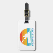 ベルツヴィルレイクペンシルバニアカヤック ラゲッジタグ (正面縦)